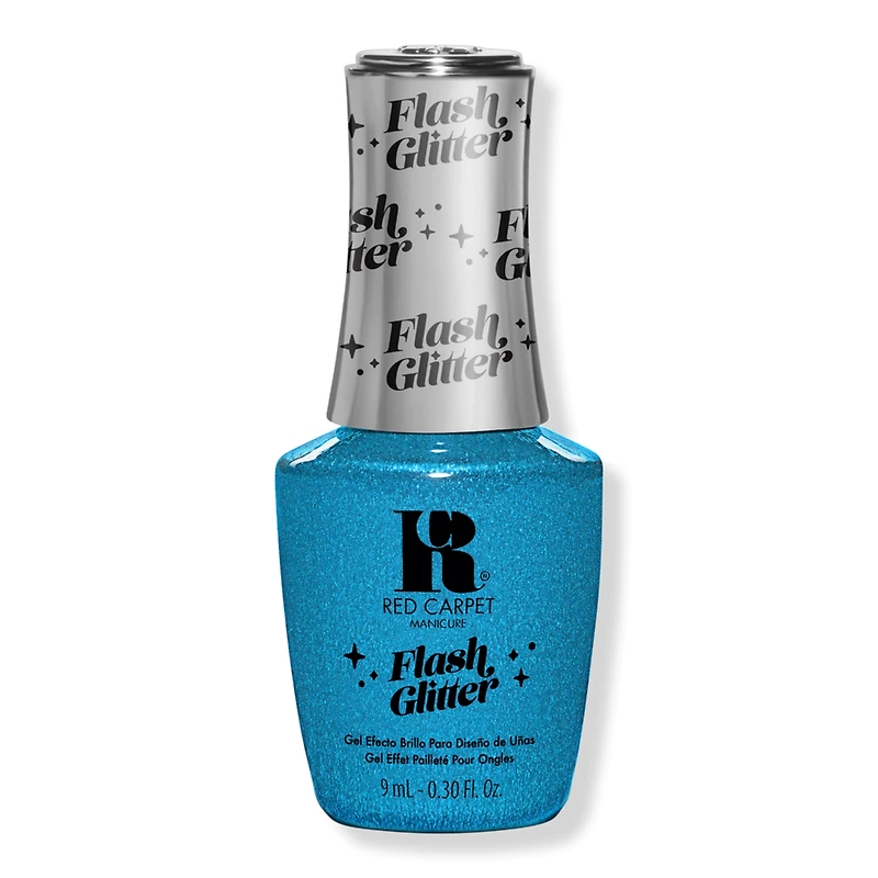 Red Carpet Manicure Flash Glitter Special Effect Gel Polish
