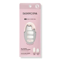 Dashing Diva Digital Daisy Glaze Semi-Cured Gel Art