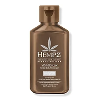 Hempz Vanilla Lux Herbal Body Moisturizer With Niacinamide - oz