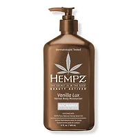Hempz Vanilla Lux Herbal Body Moisturizer With Niacinamide - oz