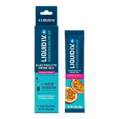 LIQUID I.V. Hydration Multiplier Electrolyte Drink Mix Passion Fruit - ct