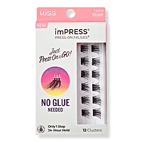 Kiss imPRESS Press-On Falsies Eyelash Clusters