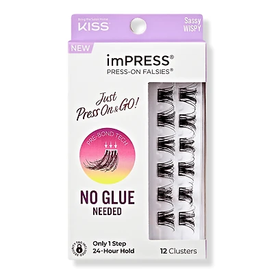 Kiss imPRESS Press-On Falsies Eyelash Clusters