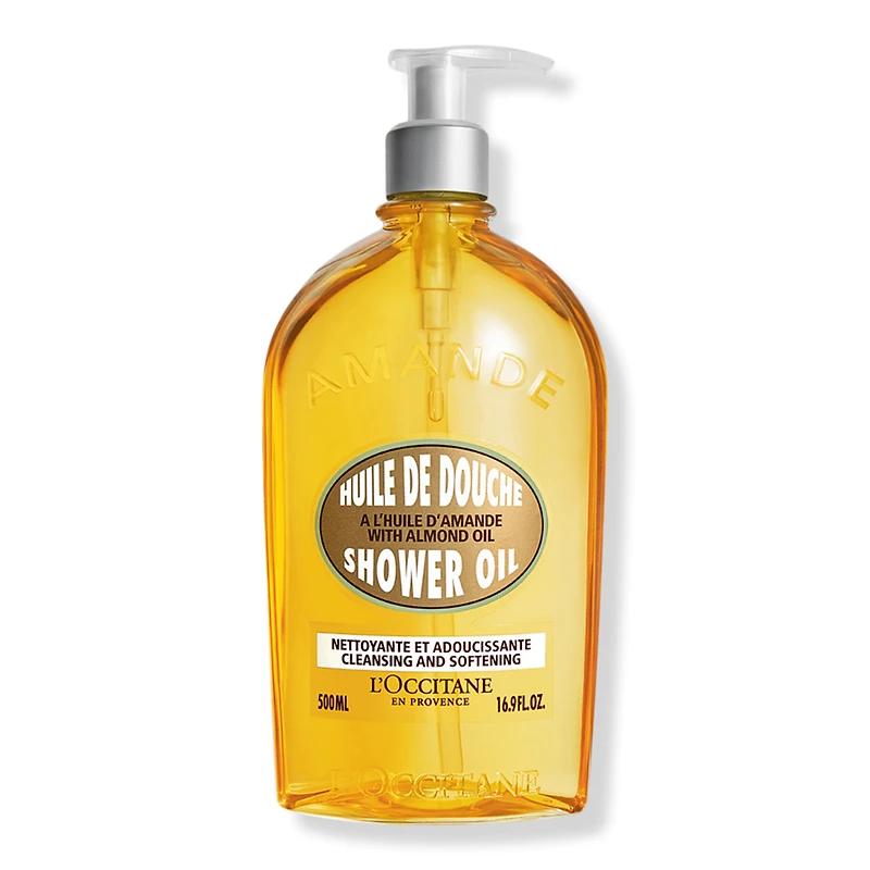 L'Occitane Almond Cleansing and Softening Shower Oil - oz