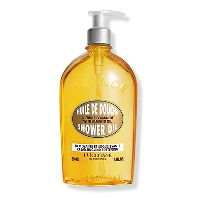 L'Occitane Almond Cleansing and Softening Shower Oil - 16.9 oz