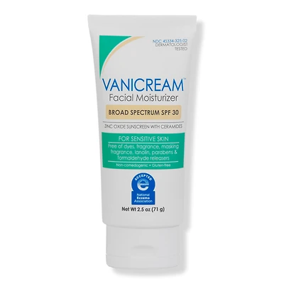 VANICREAM Facial Moisturizer Broad Spectrum Mineral SPF 30