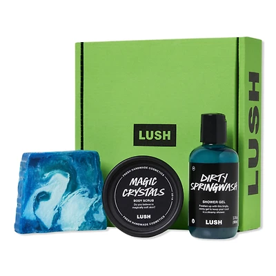 LUSH Scrub Up Well Shower Discovery Kit