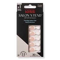 Kiss Salon X-tend LED Soft Gel System Design Nails