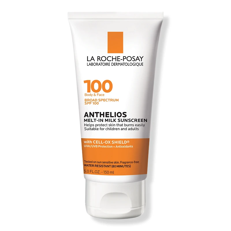 La Roche-Posay Anthelios Melt-in Milk Body & Face Sunscreen Lotion SPF 100 - oz