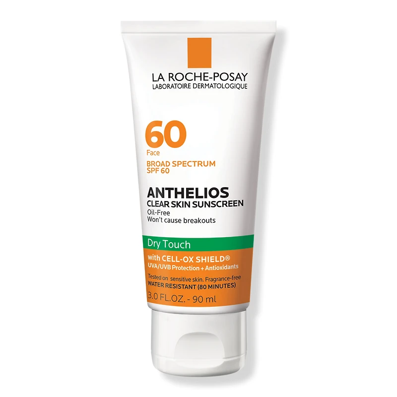 La Roche-Posay Anthelios Clear Skin Dry Touch Face Sunscreen SPF 60 - oz