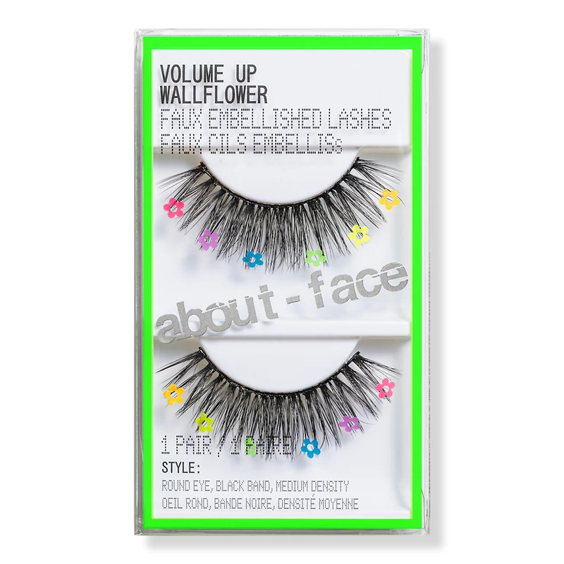 about-face Volume Up Faux Embellished Lashes
