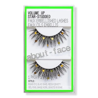 about-face Volume Up Faux Embellished Lashes
