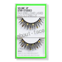 about-face Volume Up Faux Embellished Lashes - Star-Studded