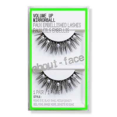 about-face Volume Up Faux Embellished Lashes - Mirrorball