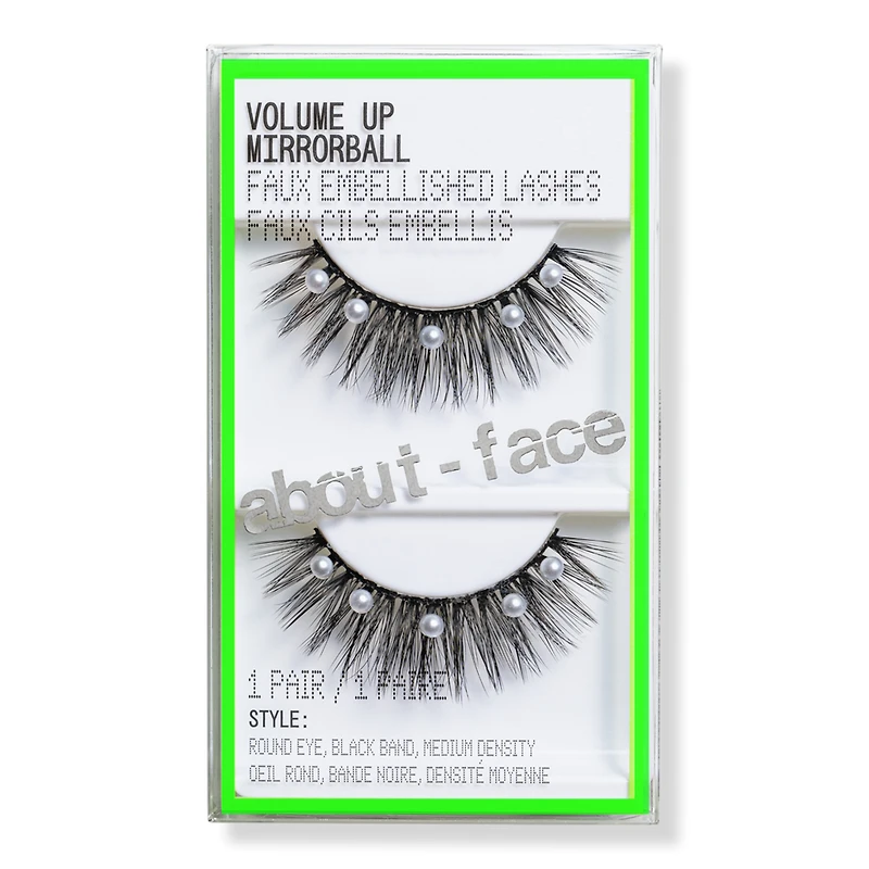 about-face Volume Up Faux Embellished Lashes