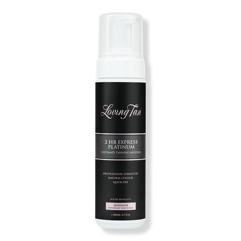 Loving Tan Platinum 2 HR Express Self Tanning Mousse - oz