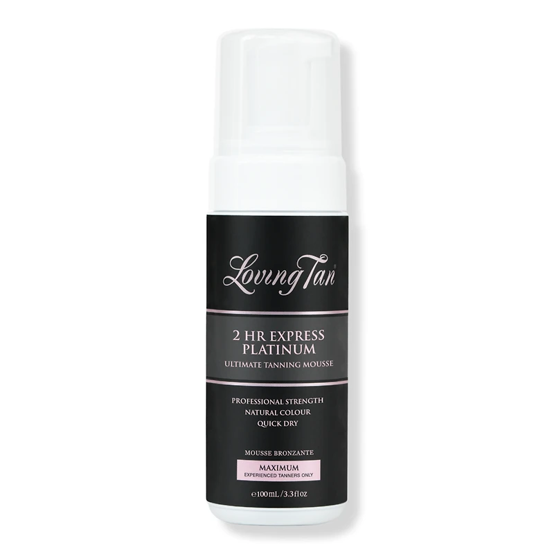 Loving Tan Platinum 2 HR Express Self Tanning Mousse - oz