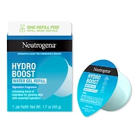 Neutrogena Hydro Boost Water Gel, Refillable Jar + Refill Pod - 1.7 oz