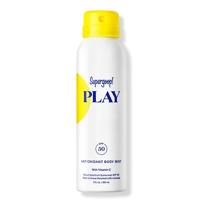 Supergoop! PLAY Antioxidant Body Mist SPF 50 Sunscreen with Vitamin C - oz