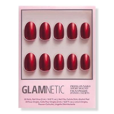 Glamnetic Cherry Glaze Press-On Nails