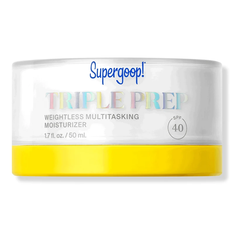 Supergoop! Triple Prep Weightless Multitasking Moisturizer SPF 40 Face Sunscreen