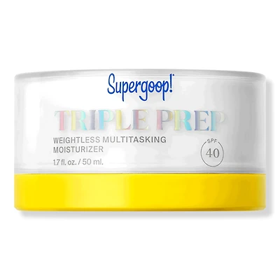 Supergoop! Triple Prep Weightless Multitasking Moisturizer SPF 40 Face Sunscreen