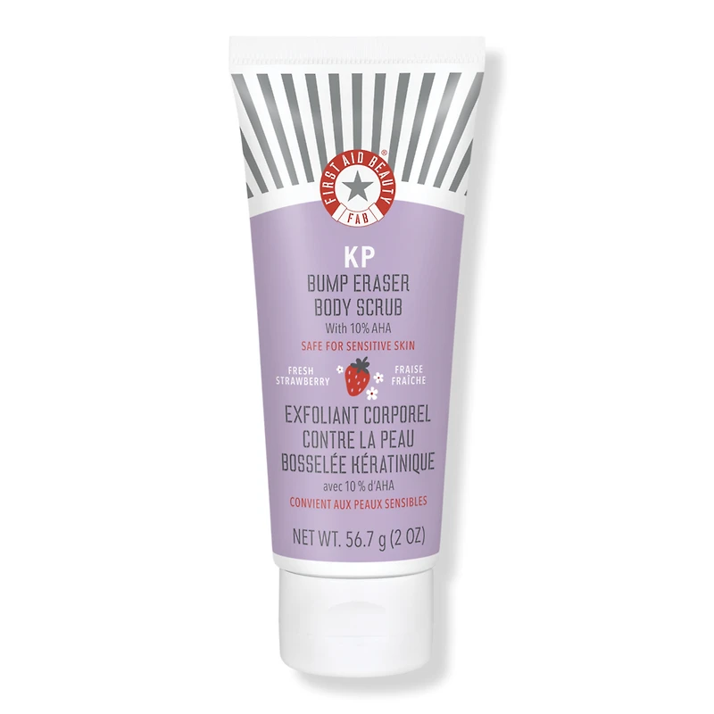 First Aid Beauty Travel Size KP Bump Eraser Body Scrub Fresh Strawberry - Fresh Strawberry