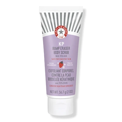 First Aid Beauty Travel Size KP Bump Eraser Body Scrub Fresh Strawberry - Fresh Strawberry