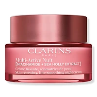 Clarins Multi-Active Night Moisturizer for Lines, Pores, Glow with Niacinamide