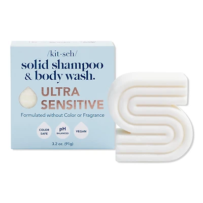 Kitsch Ultra Sensitive Solid Shampoo & Body Wash Bar