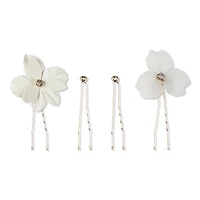 Scunci ELITE Flower And Rhinestone U Pins