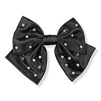 Scunci ELITE Bow Barrette with Stones and Pearls