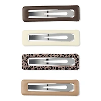 Scunci Ponytail Snap Clips