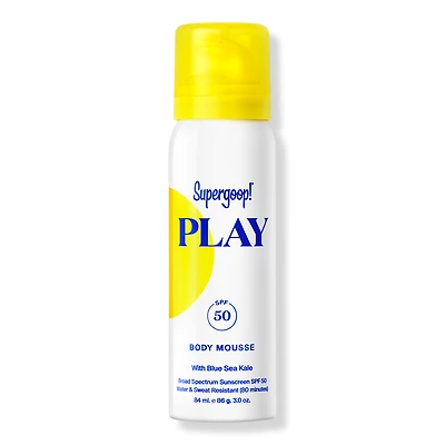 Supergoop! Travel Size PLAY Body Mousse SPF 50 Sunscreen