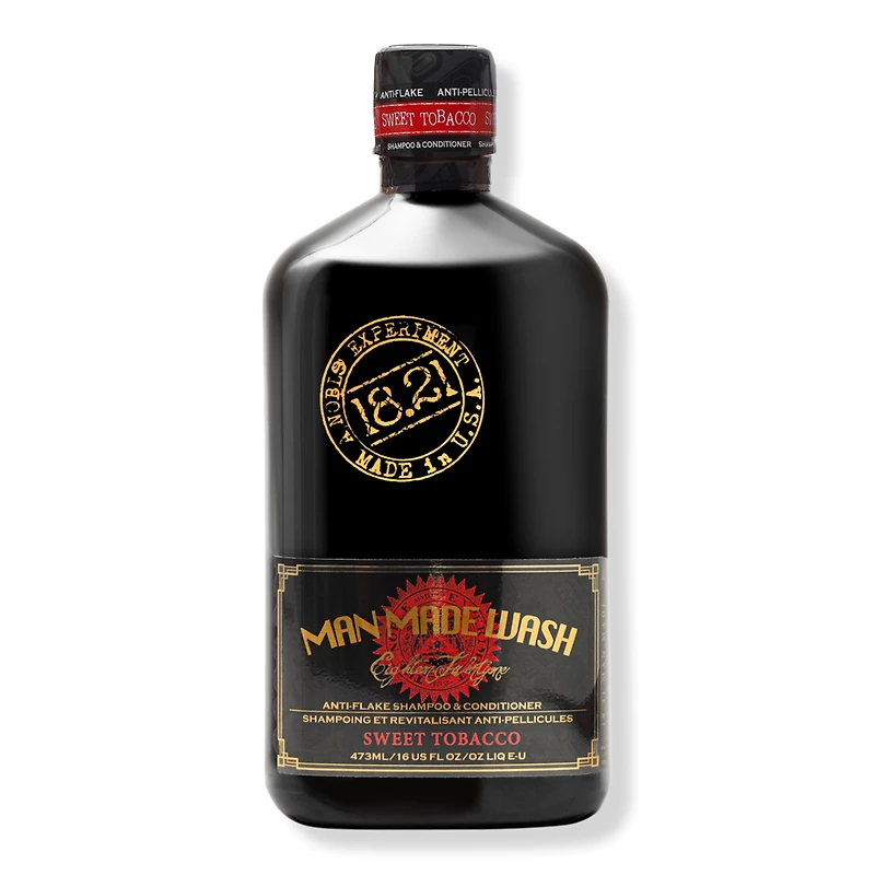 18.21 Man Made Sweet Tobacco Anti-Flake Shampoo & Conditioner