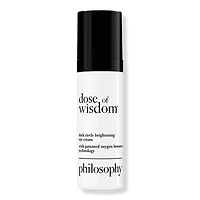 Philosophy Dose Of Wisdom Dark Circle Brightening Eye Cream