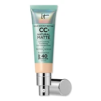 IT Cosmetics CC+ Cream Natural Matte Foundation with SPF 40