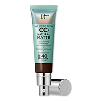 IT Cosmetics CC+ Cream Natural Matte Foundation with SPF 40