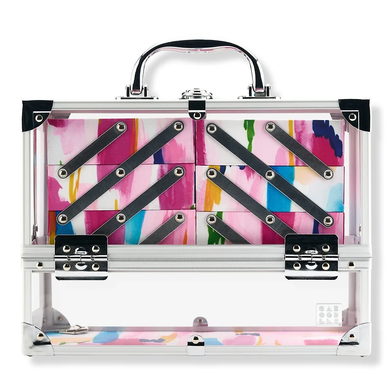 Caboodles Watercolor Neat Freak Cosmetic Train Case