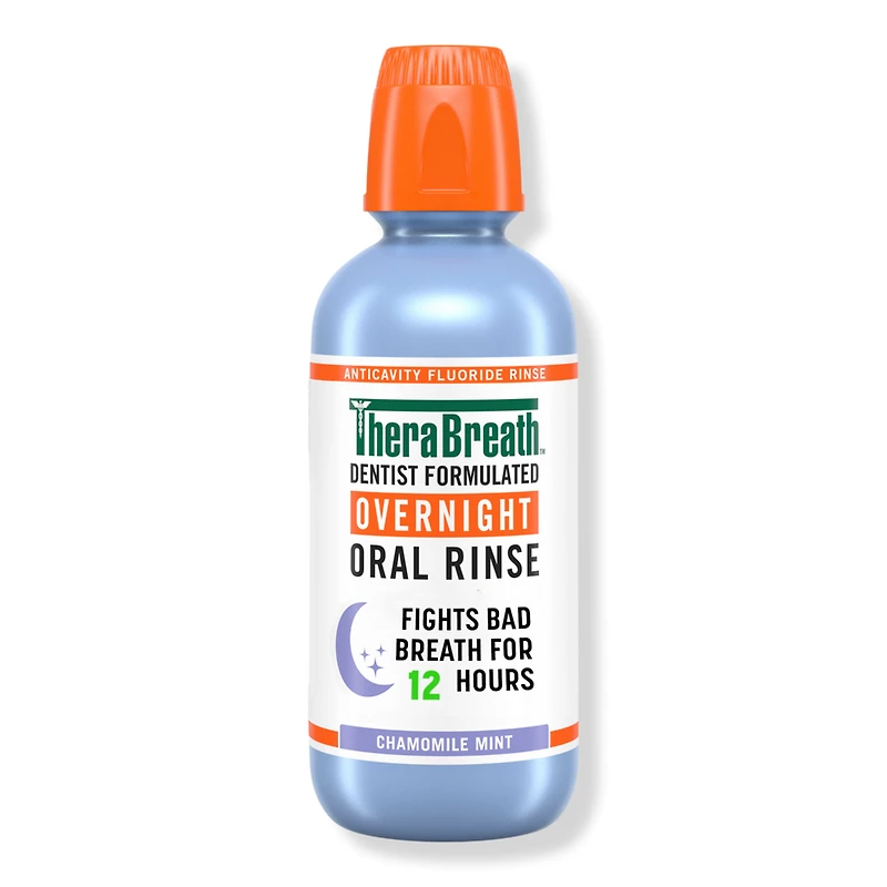 TheraBreath Overnight Mouthwash, Chamomile Mint