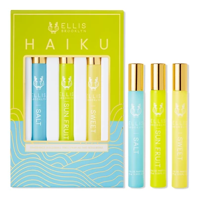 Ellis Brooklyn HAIKU Fragrance Rollerball Trio