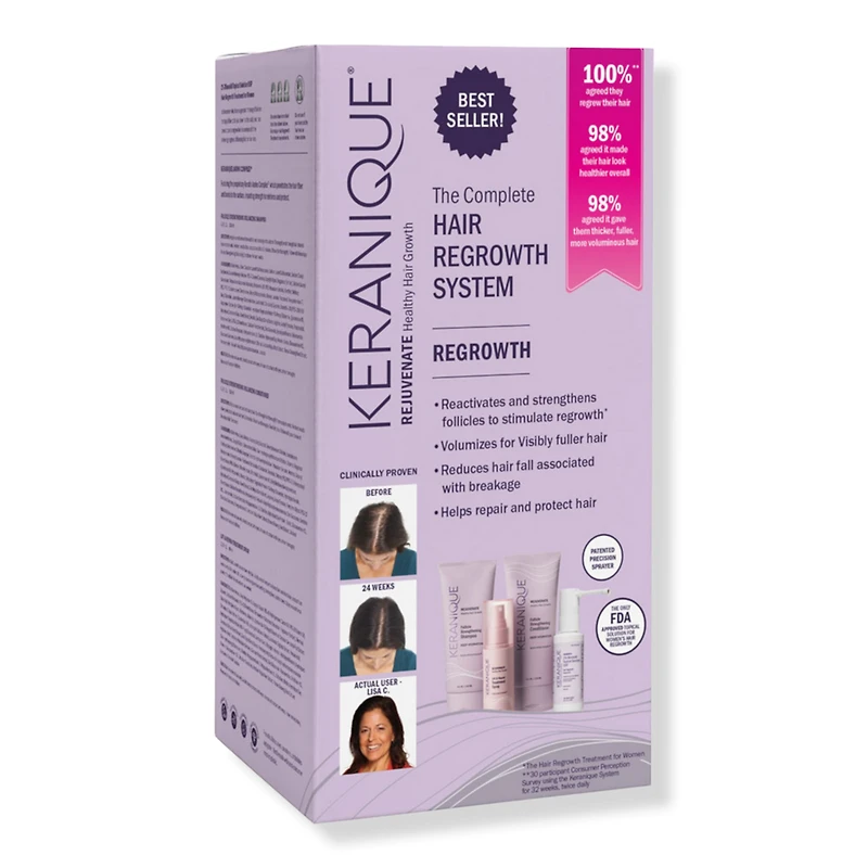 Keranique Volumizing Complete Hair Regrowth System