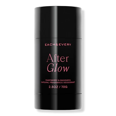 Each & Every After Glow Raspberry & Mandarin Natural Fragrance Deodorant