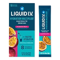 LIQUID I.V. Hydration Multiplier Electrolyte Drink Mix Passion Fruit - ct