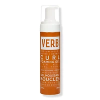 Verb Curl Foaming Gel for Definition + Frizz-Fighting - oz