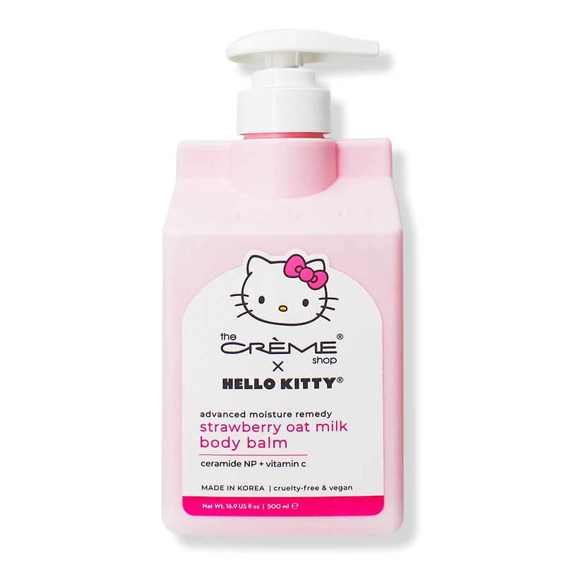 The Creme Shop Hello Kitty Moisture Remedy Body Balm - Strawberry Oat Milk