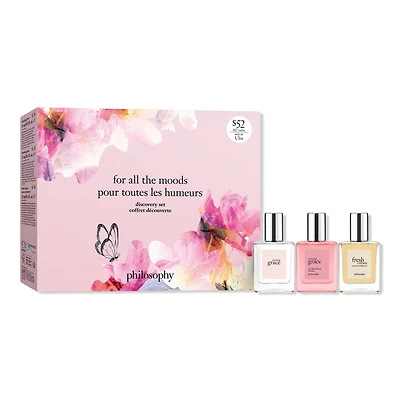 Philosophy For All The Moods Fragrance Discovery 3-Piece Gift Set