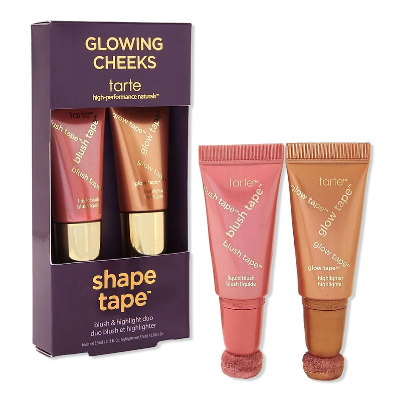 Tarte Glowing Cheeks Blush & Highlight Duo - Berry & Bronze Glow