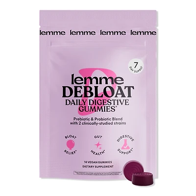 Lemme Debloat: Daily Digestive Gummies - ct