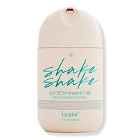 Vacation Shake Shake SPF 50 Mineral Milk Face Sunscreen